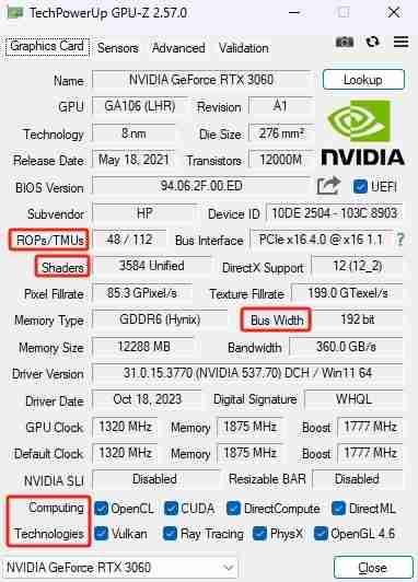 如何通过GPU-Z查看显卡好坏_GPU-Z哪些属性能看出显卡好坏