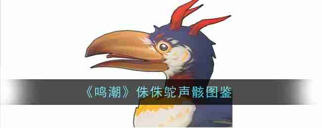 鸣潮侏侏鸵声骸怎么样_《鸣潮》侏侏鸵声骸图鉴