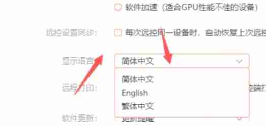 向日葵远程怎么设置语言-向日葵远程设置语言的方法