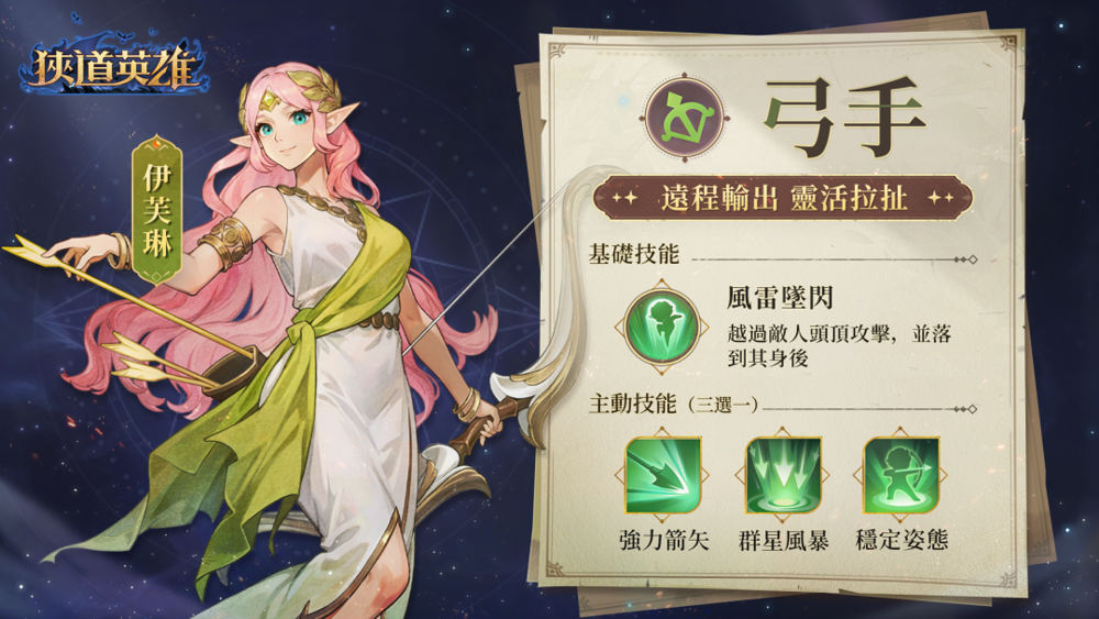 黑暗追逐式冒险 Roguelike 新作《狭道英雄》事前预约进行中 四大特色职业介绍公开