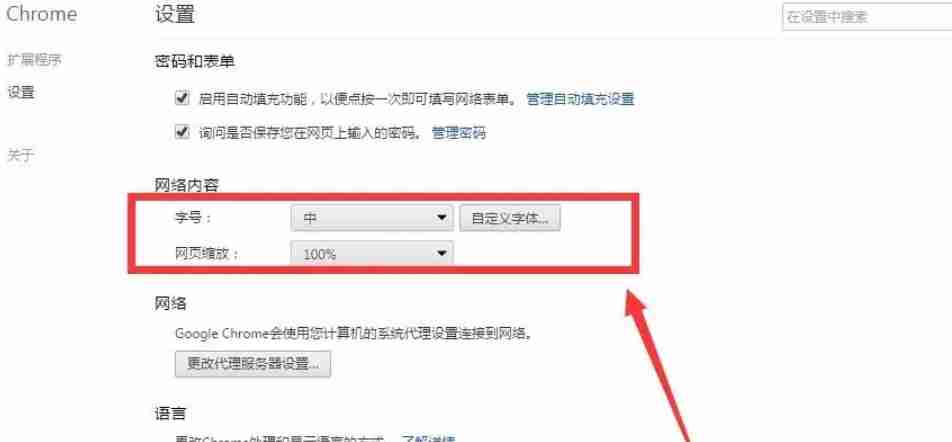 Google浏览器怎么更改字体-Google浏览器更改字体的方法