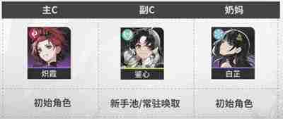 鸣潮新手自选选哪个