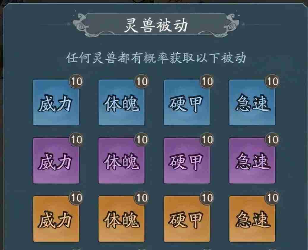 寻道大千平民玩家灵兽选取攻略-灵兽养成攻略