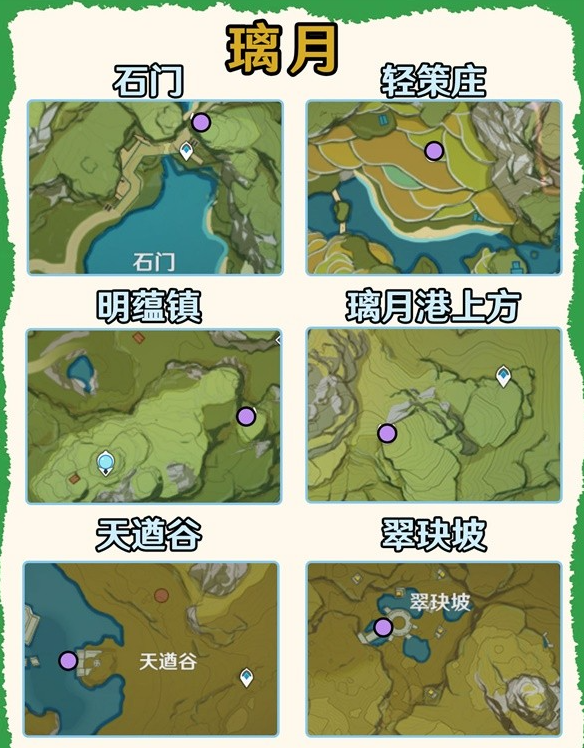 《原神》攻略——奇怪的丘丘人刷新位置