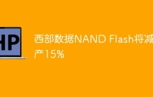 西部数据NAND Flash将减产15%