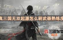 真三国无双起源如何快速提升武器熟练度-攻略分享提升真三国无双起源武器熟练度技巧