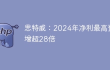 思特威：2024年净利最高预增超28倍