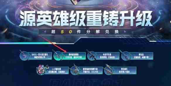 cf源英雄级重铸升级活动在哪 cf源英雄级重铸升级活动入口