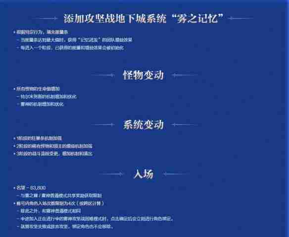 DNF雾神攻坚战困难模式新增机制介绍