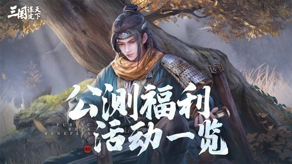 《三国谋定天下》公测福利活动说明
