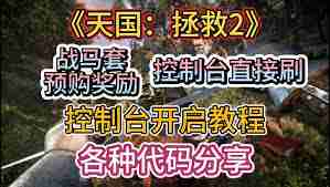 天国拯救2腰带与口袋控制台代码怎么用-天国拯救2获取腰带与口袋控制台代码分享