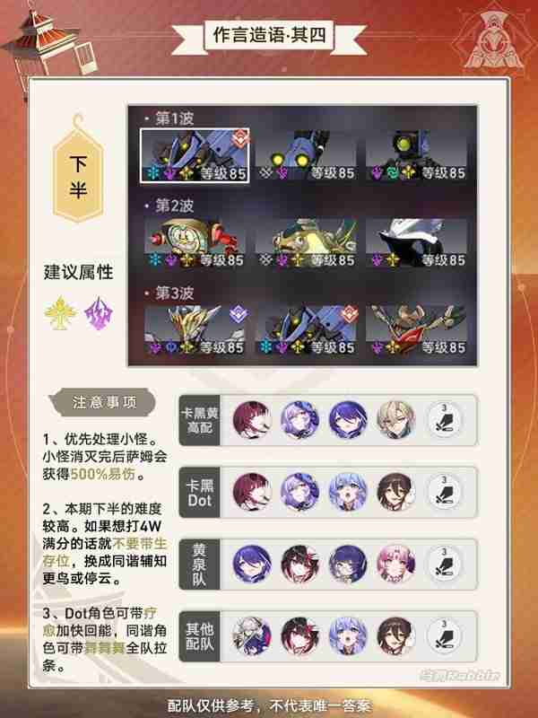 《崩坏星穹铁道》2.2虚构叙事作言造语满星阵容指南