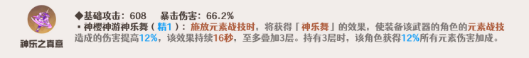 原神纳西妲武器选择方式说明-纳西妲武器推荐