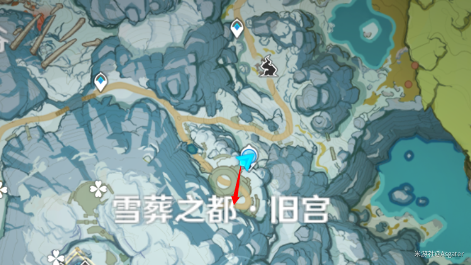《原神手游》龙脊雪山石碑位置说明