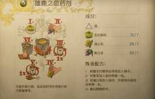 天国拯救2雄鹿之血药剂怎么做 雄鹿之血药剂配方