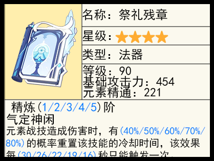 原神梦见月瑞希武器怎么选