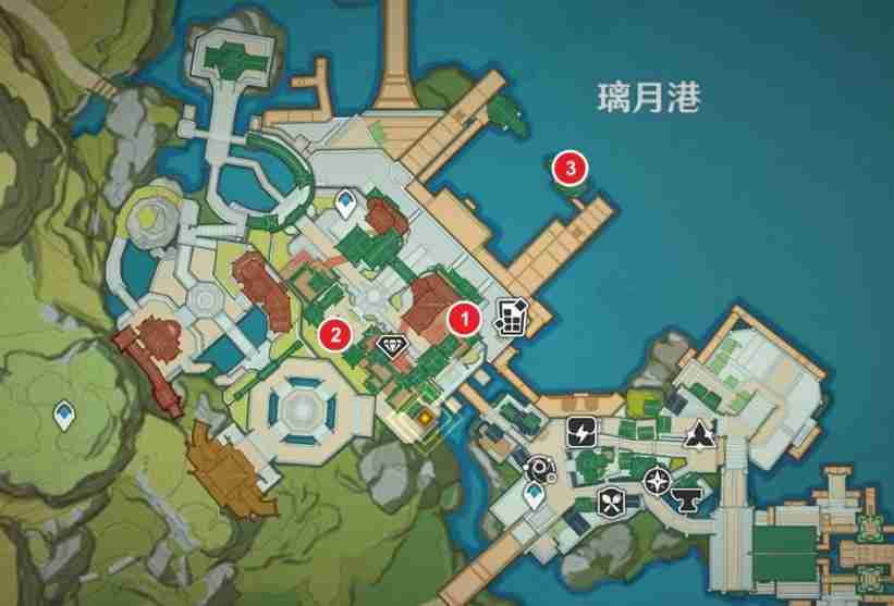 原神2025海灯节观景镜位置一览