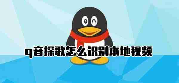 q音探歌怎么识别本地视频