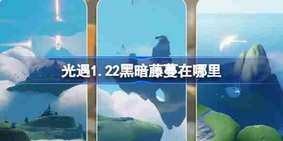 光遇1.22黑暗藤蔓在哪里-光遇1月22日黑暗藤蔓位置攻略