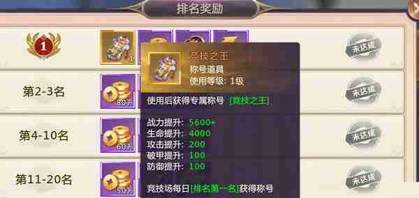 绝世仙王竞技场玩法