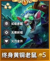 云頂之弈13.3版本黃銅老鼠陣容怎么搭配-云頂之弈13.3黃銅老鼠陣容搭配分享
