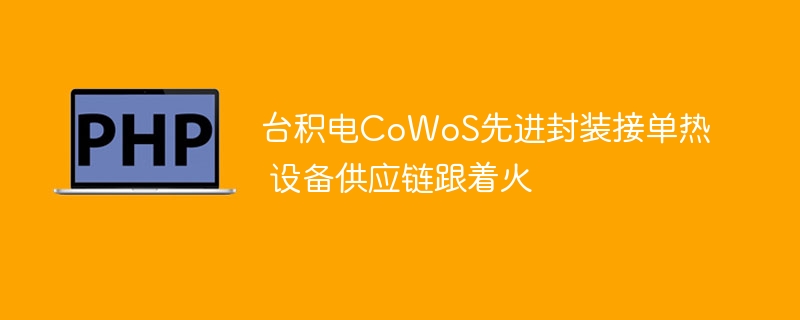 台积电cowos先进封装接单热 设备供应链跟着火