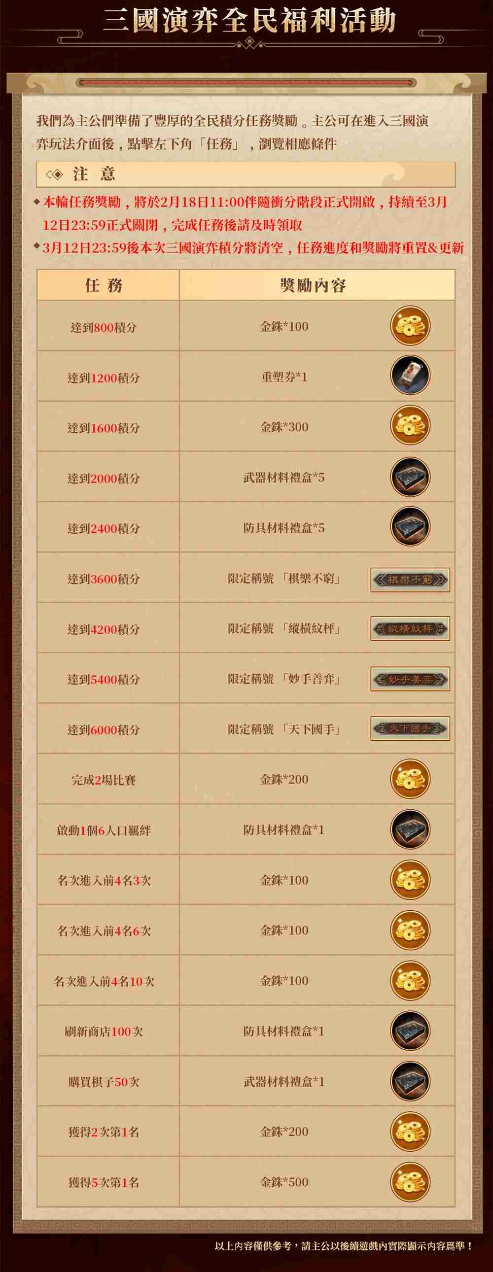 《三国志・战略版》自走棋「弈决争锋」冲分赛与春日活动开启