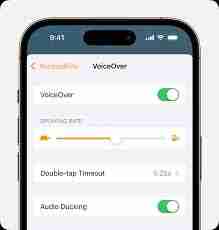 苹果手机如何取消旁白设置功能
