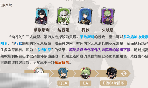 原神莱欧斯利种门玩法怎么玩 种门解析与队伍推荐
