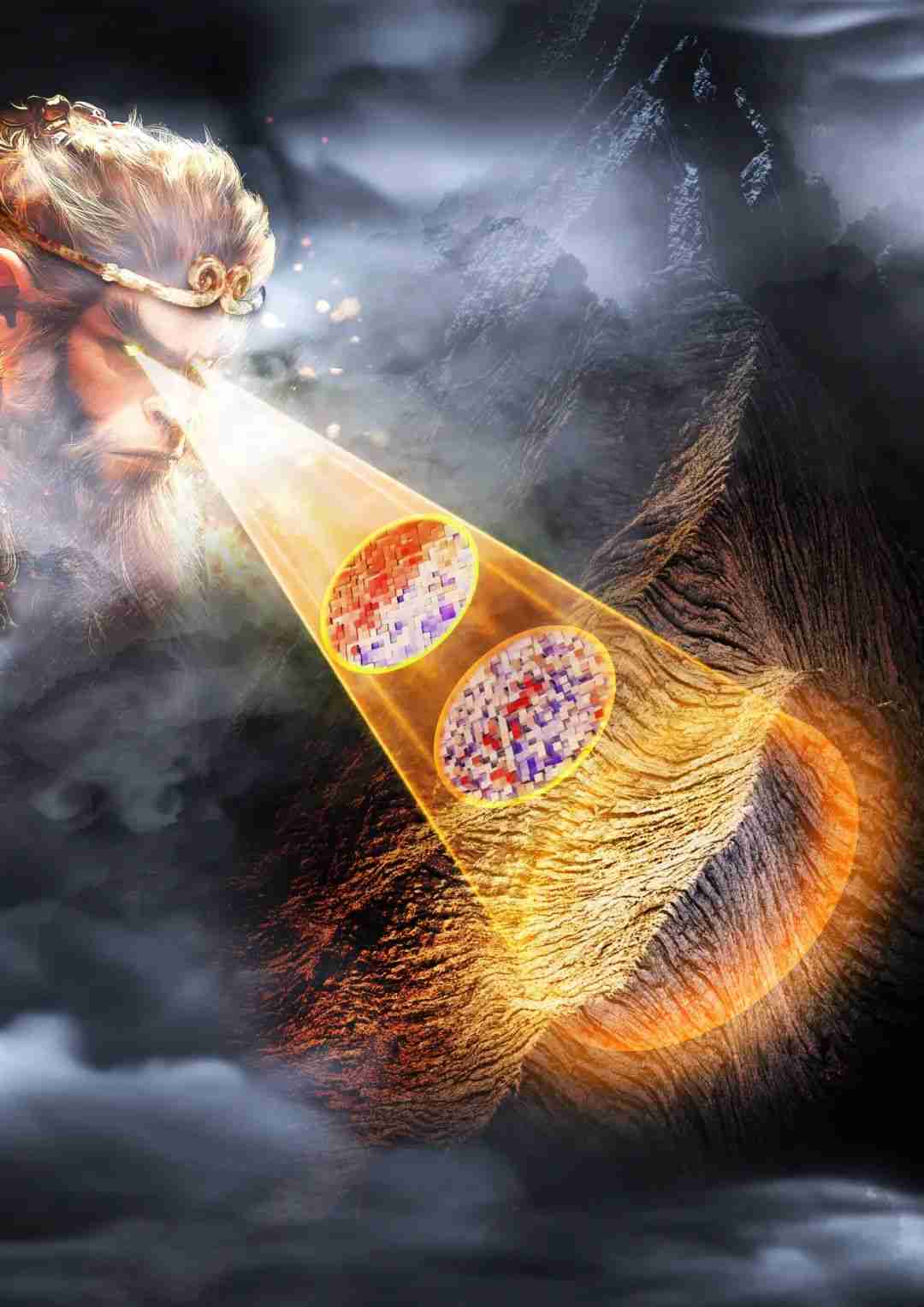 光热敏感VO₂高精度（~10με/200nm）应变分布表征