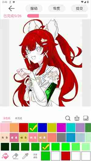 漫芽糖简笔画怎么上色