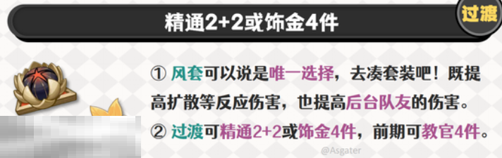 原神梦见月瑞希用什么圣遗物 梦见月瑞希圣遗物选择分析