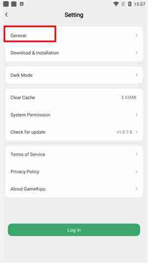GameKipo游戏盒怎么设置中文