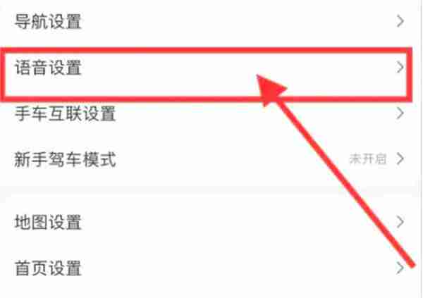 高德地图怎么开启语音唤醒功能