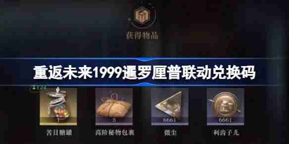 重返未来1999暹罗厘普联动兑换码是什么-暹罗厘普联动兑换码一览