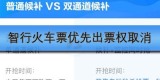 智行火车票优先出票权怎么取消