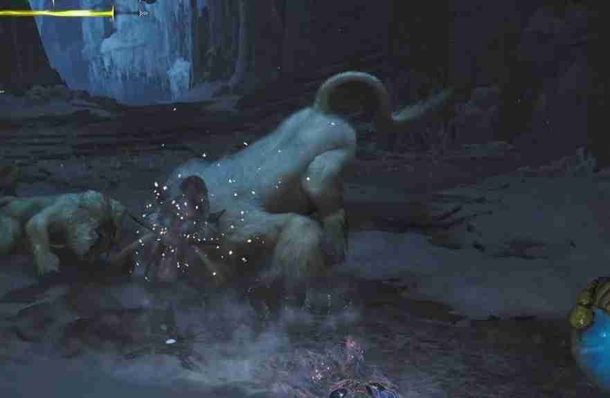 怪物猎人荒野雪狮子王在哪