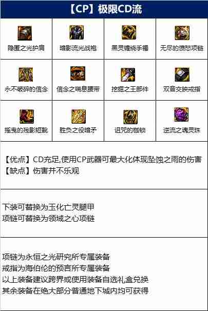 DNF暗枪110版本装备是什么-地下城与勇士110级暗枪毕业装备展示[多图]