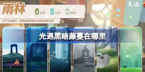 光遇2.26黑暗藤蔓在哪里-光遇2月26日染料位置攻略