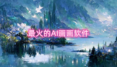最火的AI画画软件有哪些 使用人数最多的AI绘画软件