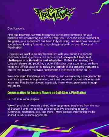 界外狂潮PS5端什么时候上线