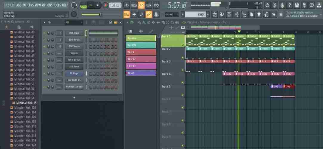 FL Studio怎么均匀分割音轨？-FL Studio均匀分割音轨的方法