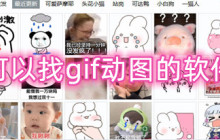 可以找gif动图的软件推荐 可以搜索动图的软件有哪些