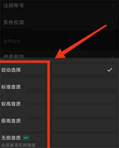 汽水音乐怎么更改在线听歌的音质