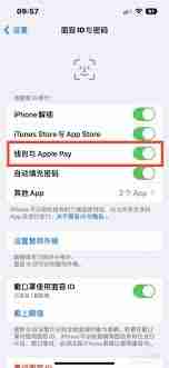 苹果怎样取消面容支付功能