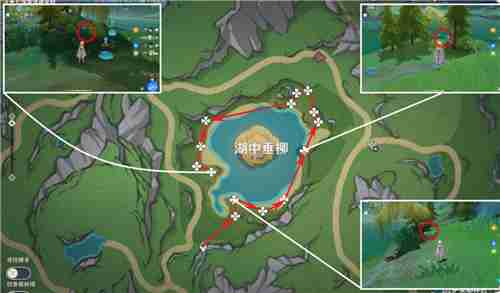 原神5.4湖光铃兰收集路线