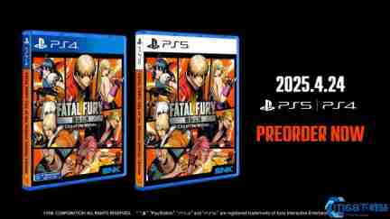新世代格斗盛宴!《饿狼传说:群狼之城》PS5/PS4亚洲实体版今日开放预约
