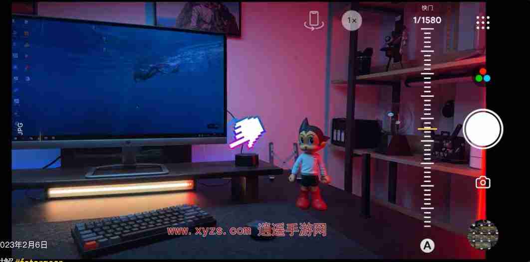 极影相机怎么调整光圈