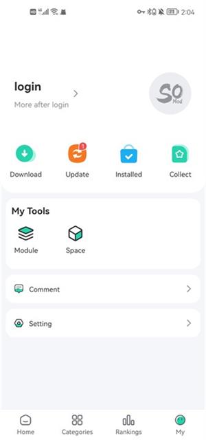 sosomod游戏盒怎么设置中文