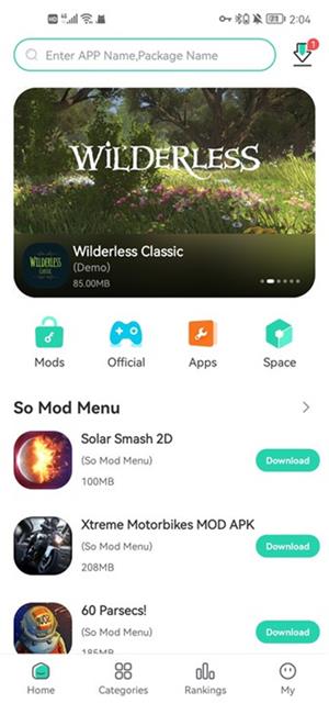 sosomod游戏盒怎么设置中文